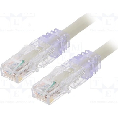 Panduit UTP6AX5MGY Patch U/UTP Kat: 6a RJ45 vidlice z obou stran drát