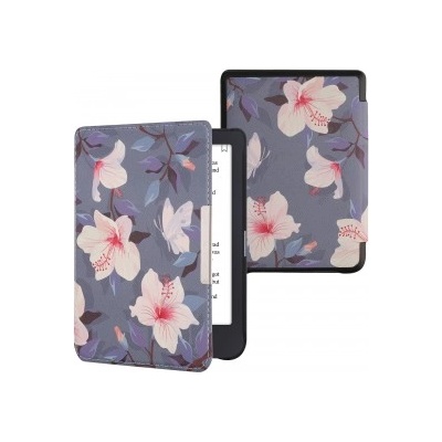 kwmobile Флип калъф за Tolino Shine 3 - лилав