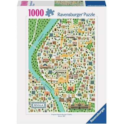 Ravensburger Sevilla na mape 1000 dielov