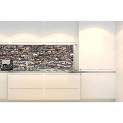 DIMEX KI-180-174 Fototapeta do kuchyne Starý tehlový múr, rozmery 180 x 60 cm
