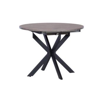 Carmen Разтегателна трапезна маса riccio - оникс-черен