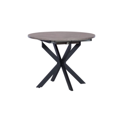 Carmen Разтегателна трапезна маса riccio - оникс-черен