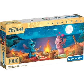 Clementoni Puzzle Panorama Hqc Disney Stitch 1000pcs (i-37061)