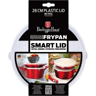 Berlingerhaus Plastová pokrievka na panvicu 28cm BH-7953