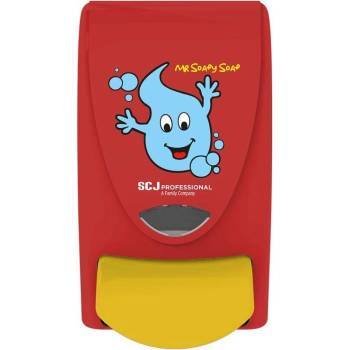 Диспенсър за сапун на пяна SCJohnson Mr Soapy, червен, 1 L (5050160118)