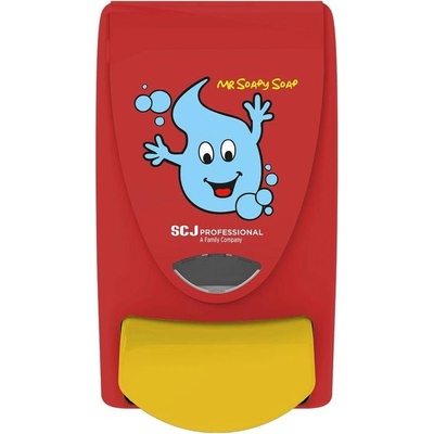 Диспенсър за сапун на пяна SCJohnson Mr Soapy, червен, 1 L (5050160118)