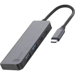 Cellularline Hub Starter 4 Port 100W черен