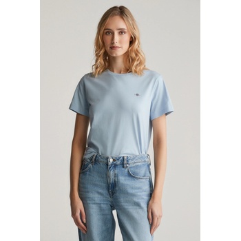 Gant REG SHIELD SS T-SHIRT FRESH BLUE