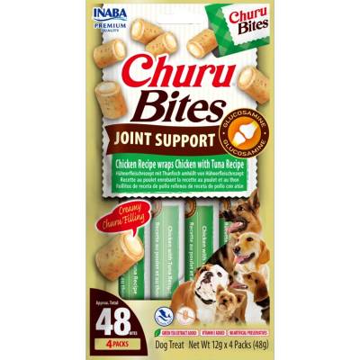 Inaba Churu Bites joint dog kura & tuniak 4 x 12 g