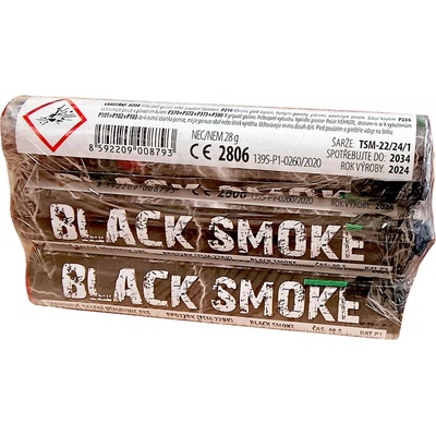 černá dýmovnice BLACK SMOKE 3 ks