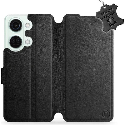 Mobiwear Kožené Flip OnePlus Nord 3 5G Černé L_BLS