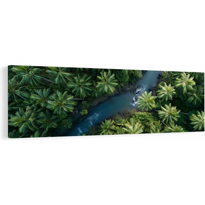 Obraz pohled z vrcholu lesa - 120x40