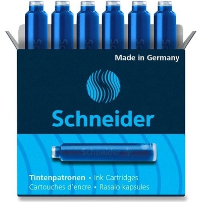Schneider 6603 inkoustové bombičky modré 6 ks – Zboží Dáma