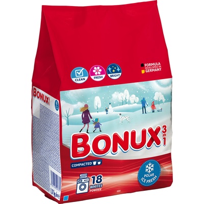 Bonux prací prášok Polar Ice Fresh 18 PD 1,17 kg