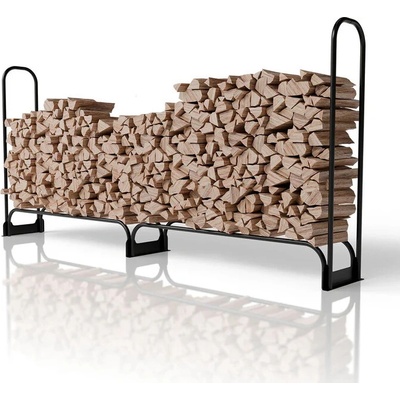 Juskys Stojan na dřevo 260×117 cm – Zbozi.Blesk.cz