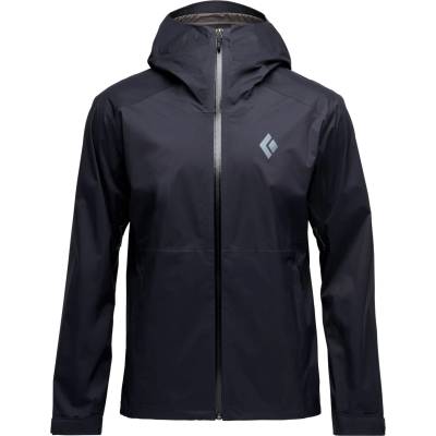 Black Diamond Мъжко водоустойчиво яке Black Diamond Fineline Stretch Shell Waterproof jacket - Black (002-3162-0113)