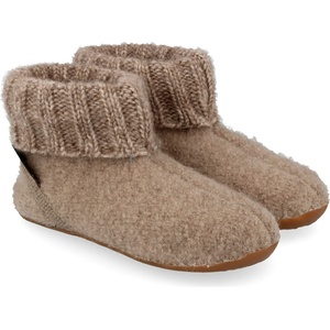 Haflinger Детски пантофи Haflinger Kid's Karlo Slippers - Beige Melange - размер 26 (EU) (702-6033-0214)