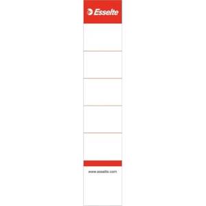 Esselte Заместващ етикет за папки, двустранен, 30x158 mm, ESSELTE, бял 810811 (810811)
