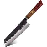 HARAHU Дамаски кухненски нож AI-37351 - Kiritsuke / Червен KP37351