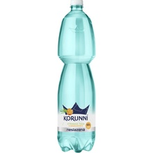 Korunní Minerální voda neslazená mandarinka jemně perlivá 6 x 1,5 l