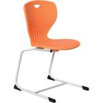 RFG Ученически стол Maxima C, от V до VIII клас, 43 х 45 х 43 cm, мандарина