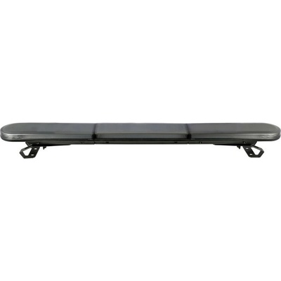 KAMAR Výstražný LED maják 76W, 2780lm, R65, R10, 12/24V, 6 módov, TMAVÝ [BLK0058]