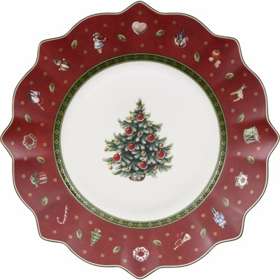 Villeroy & Boch 14-8585-2640 Snídaňový talíř Toy's Delight 24 cm červený