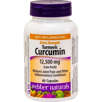Webber Naturals Extra Strength Turmeric Curcumin 500 mg [60 капсули]
