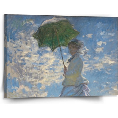 Sablio Obraz Dáma so slnečníkom - Claude Monet - 150x110 cm