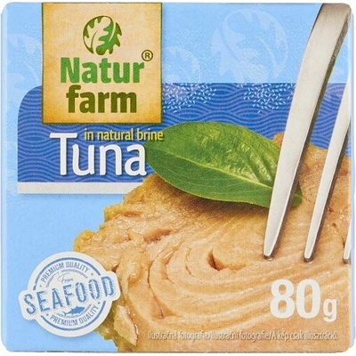 Natur Farm Tuniak kúsky vo vlastnej šťave 80 g
