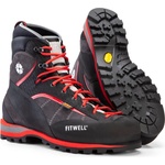 Fitwell big wall rock f4030 event / Мъжки обувки за катерене с опция за закрепване на полуавтоматични котки - антрацит 8.5 uk (fitw00236)