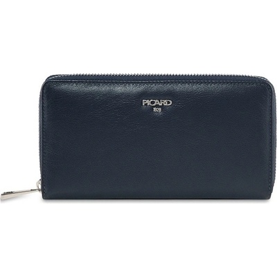 Picard dámska kožená peňaženka so zipsom Bingo Wallet 023 Ozean PI modrá