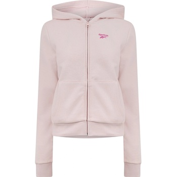 Image 1 of Reebok Суичър Reebok Women's Fleece Full-Zip Hoodie - Light Pink