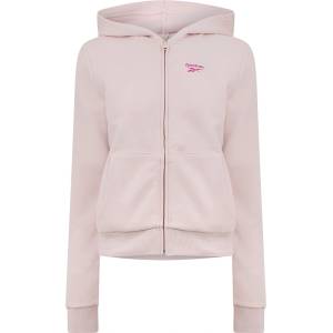 Reebok Суичър Reebok Women's Fleece Full-Zip Hoodie - Light Pink
