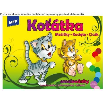 Omaľovánka MFP A5 Mačiatka
