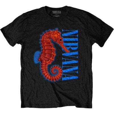 Nirvana tričko Seahorse black