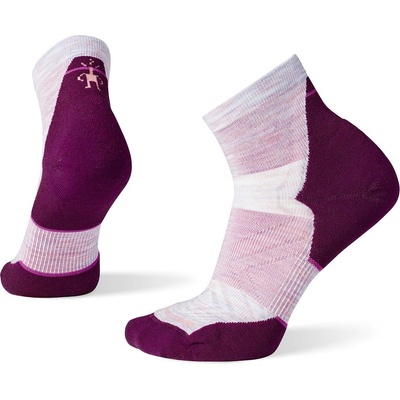Smartwool dámske ponožky Run Targeted Cushion Ankle Purple Eclipse