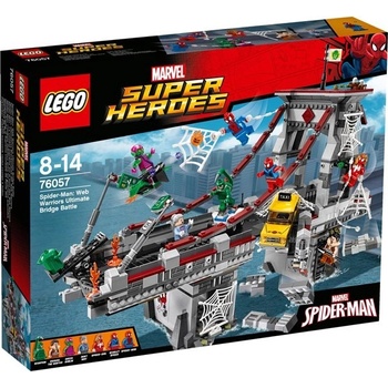 LEGO® Super Heroes 76057 Spiderman: Úžasný souboj pavoučích válečníků na mostě