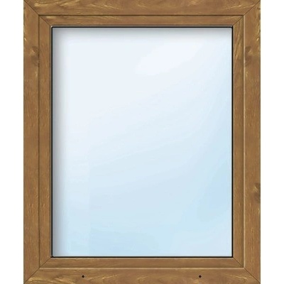 ARON ESG Basic 750 x 1700 mm bílé/zlatý dub DIN levé