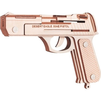 Woodcraft 3D puzzle Pištole Desert Eagle
