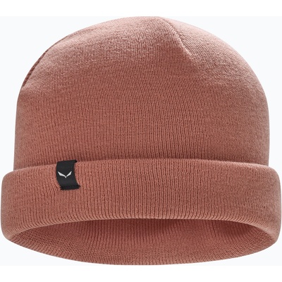 Salewa Зимна шапка Salewa Puez AM Beanie desert pink