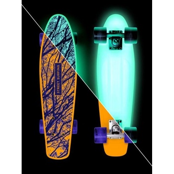 StreetSurfing Скейтборд Street Surfing BEACH BOARD Glow Mystic Forest