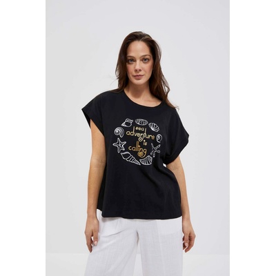 Moodo Дамска тениска Moodo Moodo | Cheren | ЖЕНИ | XS