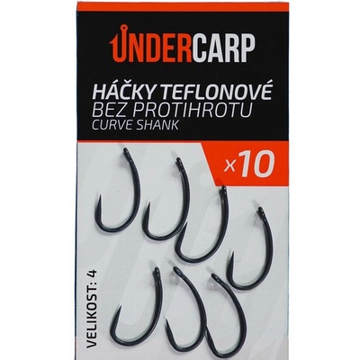 UnderCarp Curve Shank Veľ. 4 10ks
