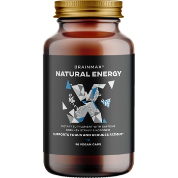 BrainMax Natural Energizer caps, 90 растителни капсули