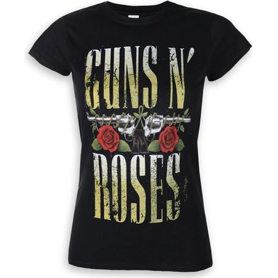 Tričko metal ROCK OFF Guns N' Roses Big Guns černá