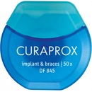 Curaprox DF 845 zubná niť voskovaná s mätovou príchuťou 50 ks