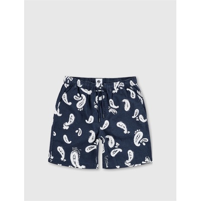 Pretty Green Поларени къси панталони Pretty Green Men's Fleece Jogger Shorts - Navy