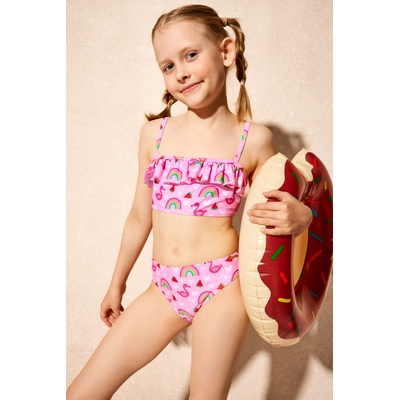 Astratex Бански за момичета от две части Rainbow (ASTG402)