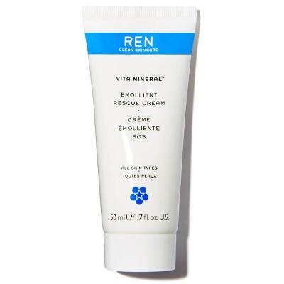 Богат хидратиращ крем за много суха кожа REN Vita Mineral Emollient Rescue Cream 50ml (5060033778210)
